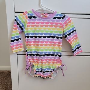 12-18mo ruffle butt swim suit